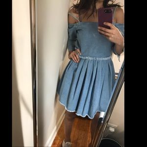 Denim dress